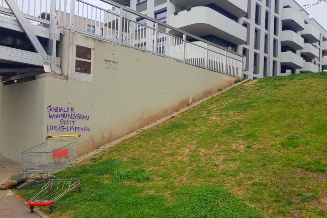 Graffiti in Lindenau.