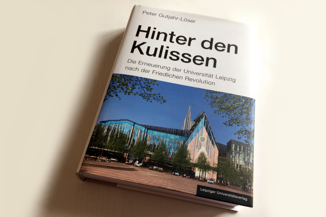 Peter Gutjahr-Löser: Hinter den Kulissen. Foto: Ralf Julke