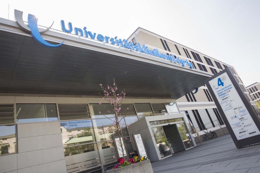 Zu sehen ist das Universitätsklinikum Leipzig. Foto: UKL