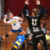 Ona Vegue (14, Blomberg-Lippe) wirft gegen Torwart Nele Kurzke (27, HC Leipzig). Foto: Jan Kaefer