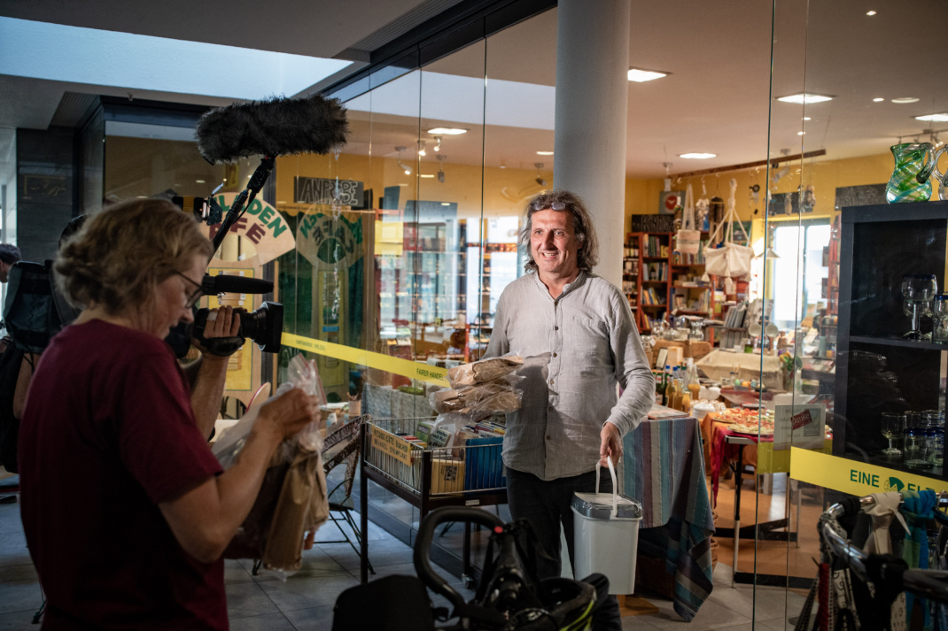 Connewitzer Weltladen. Foto: Ferdinand Uhl