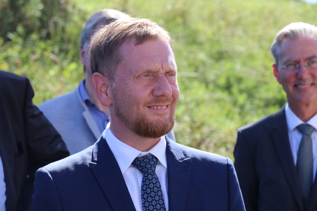 Sachsen Ministerpräsident Michael Kretschmer (CDU). Foto: Sabine Eicker