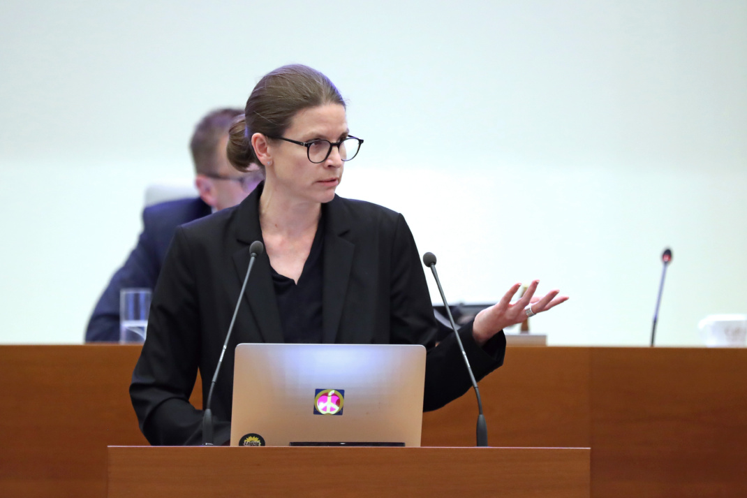 Kristina Weyh im Stadtrat,