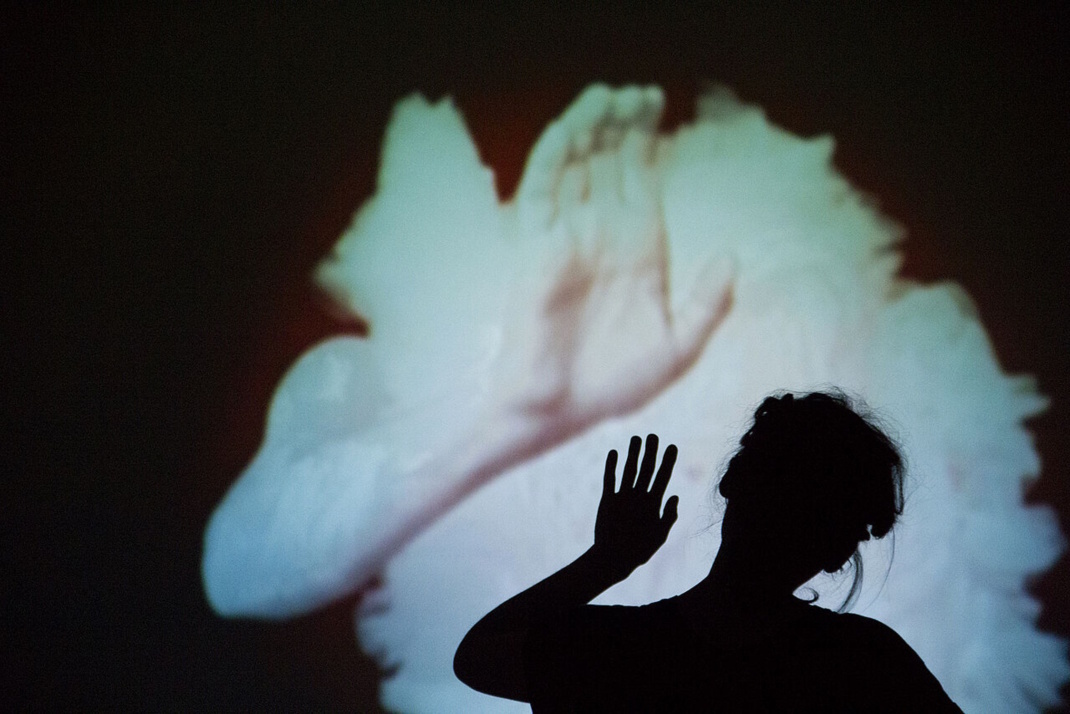 Schemenhafter Schatten.