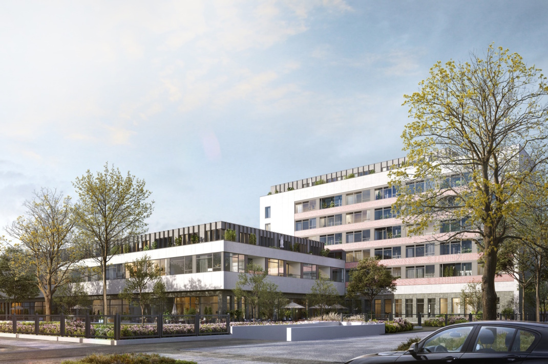 Visualisierung des Hauses.