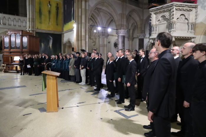 Solidaritäts- und Benefizkonzert für Israel in die Peterskirche am 24. Oktober 2023, Foto: Sabine Eicker