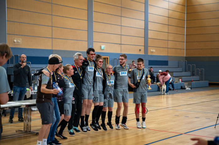 Der 10. Sächsische Blindenfußballcup am 28./29. Oktober 2023 in Leipzig. Foto: Ferdinand Uhl