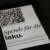 Plakat mit QR-Code