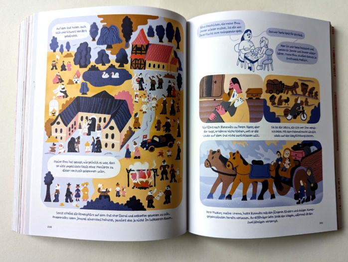 "Schatten aus der Schublade" von Inga Dreyer und Julia Kluge recherchiert die NS-Geschichte der Familie anhand eines Rings. Foto: Yaro Allisat