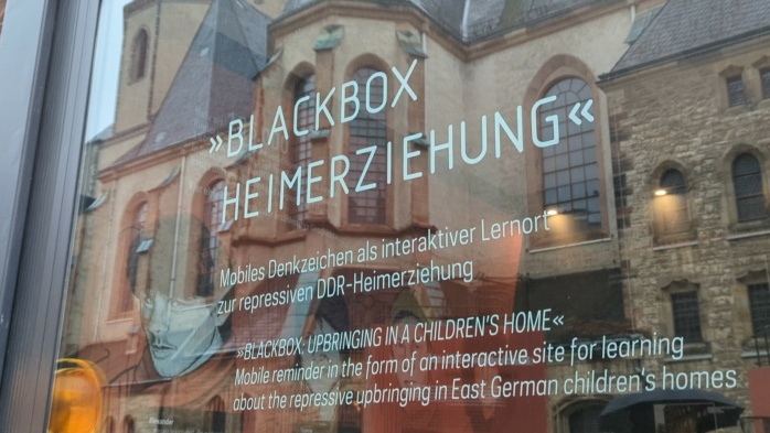 Die Ausstellung "Blackbox Heimerziehung" arbeitet die Heimerziehung in der DDR auf. Foto: Yaro Allisat