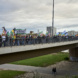 Rechte Demo und linke Gegendemo am 28.10.2023 in Dresden. Foto: Tom Richter