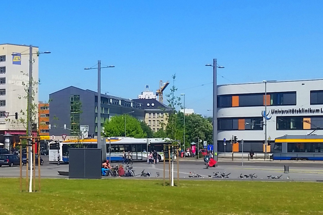 Blick über den Bayerischen Platz.