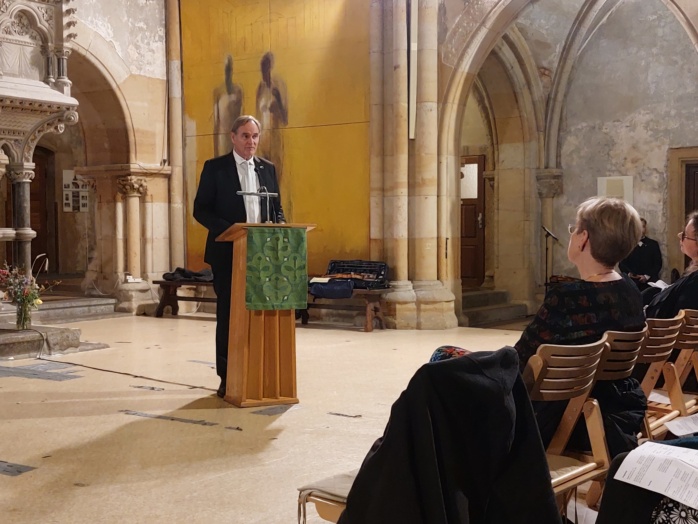 Solidaritäts- und Benefizkonzert für Israel in die Peterskirche am 24. Oktober 2023, Foto: Sabine Eicker