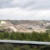 Blick auf eine Tagebaulandschaft.