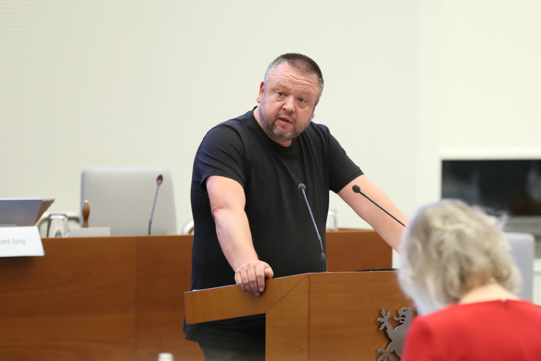 Andreas Geisler im Stadtrat.