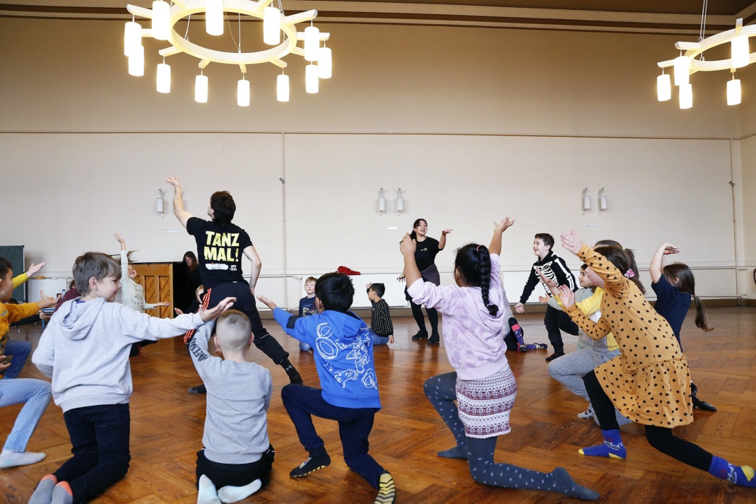 Workshop in der 46. Grundschule am 06.11.2023 © Ida Zenna