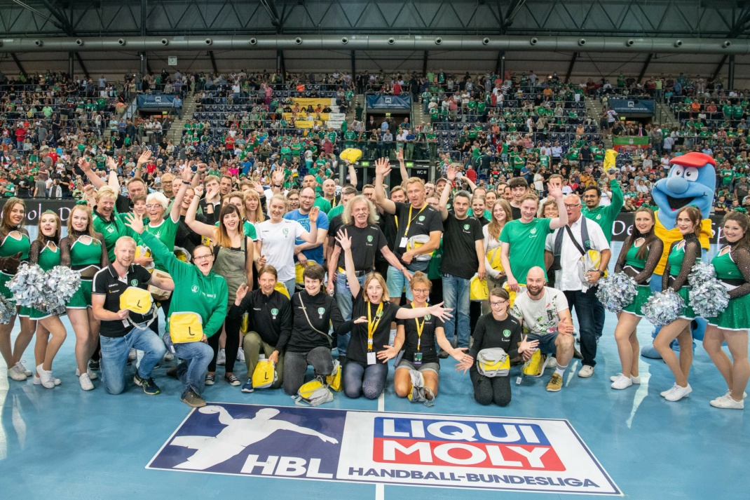 Die ehrenamtlichen Helfer des SC DHfK Leipzig. Foto: Klaus Trotter