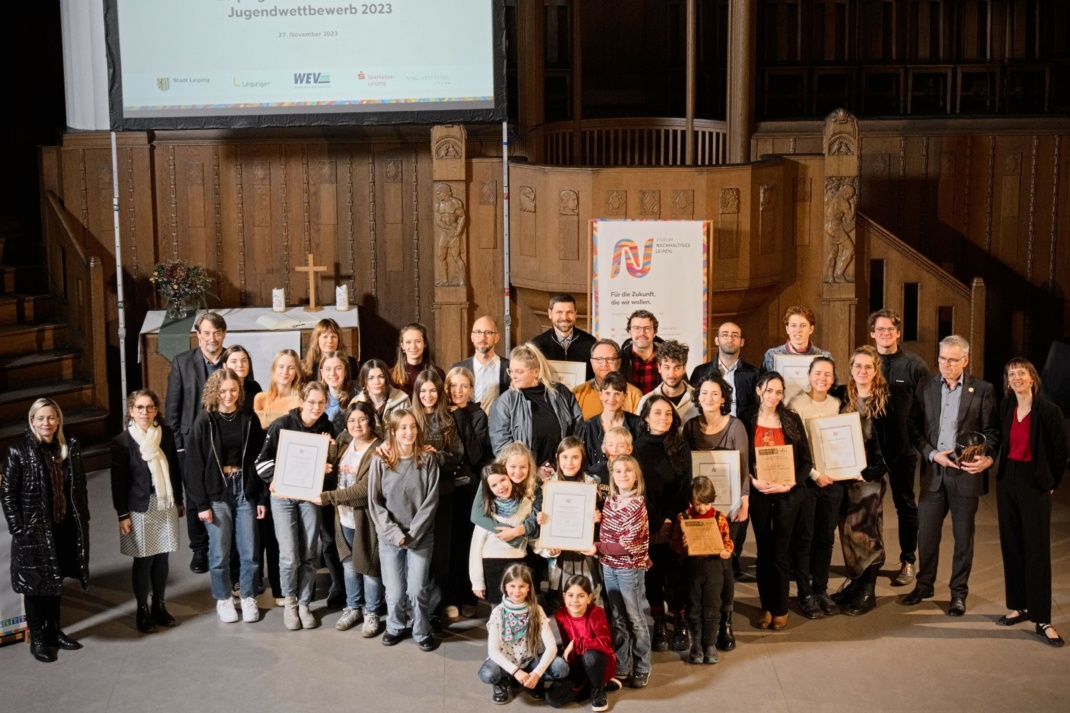 Leipziger Zukunftspreis 2023. Foto: Charlotte Sattler