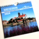 Cover des Kalenders: Elbe und Burg.