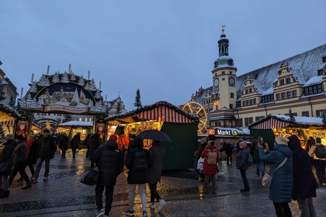 Der Leipziger Weihnachtsmarkt 2023. Foto: Luise Mosig
