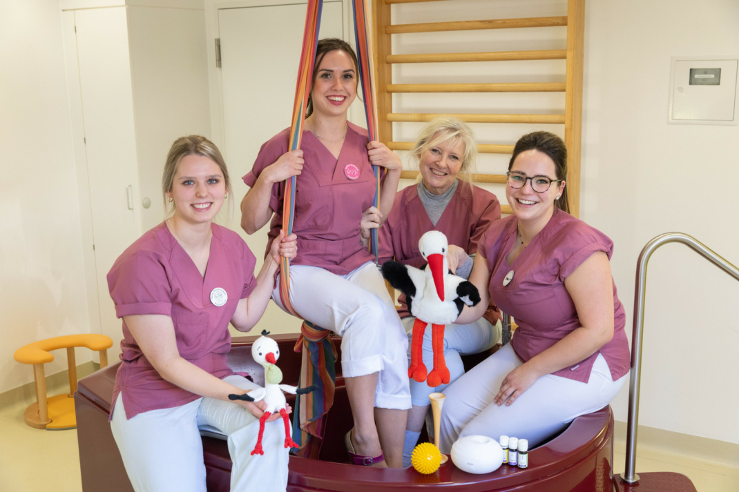 Das Team des Kreißsaal am UKL half 2023 2274 Kindern auf die Welt. Foto: UKL/Stefan Straube