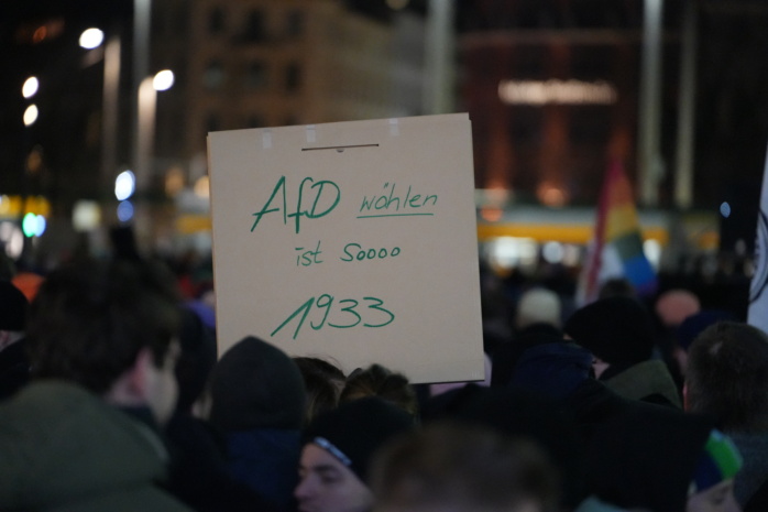 Demo-Schild