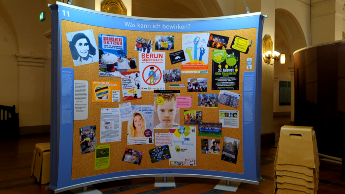 Die Ausstellung "Deine Anne" ist kostenfrei im Neuen Rathaus zugänglich. Foto: Yaro Allisat