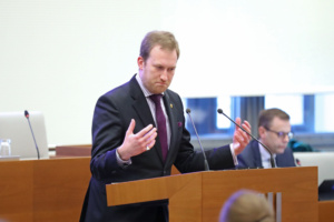 Michael Weickert spricht für die CDU im Stadtrat.
