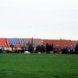 Eigenheimsiedlung, grüne Wiese.
