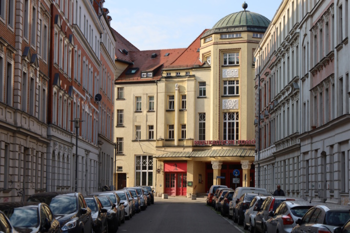 Das Haus "Dreilinden" in Lindenau. Foto: Ralf Julke