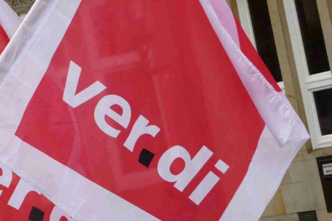 Ver.di-Flagge.