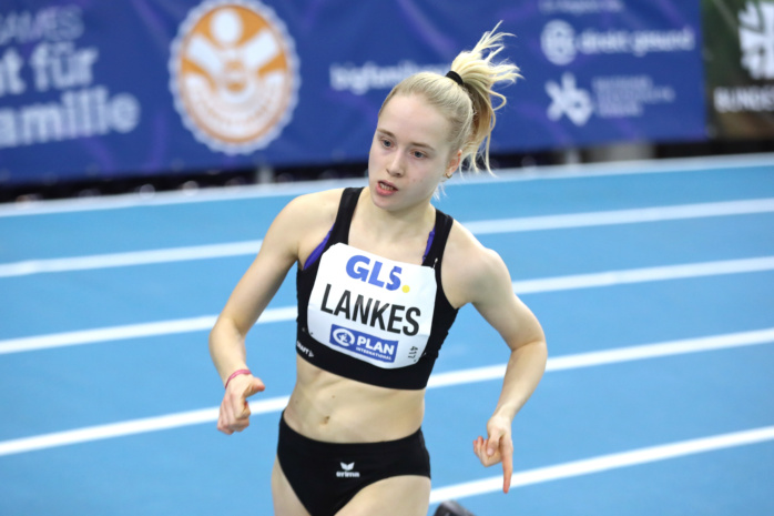 Lisa Lankes (417, SC DHfK Leipzig), 800 Meter. Foto: Jan Kaefer