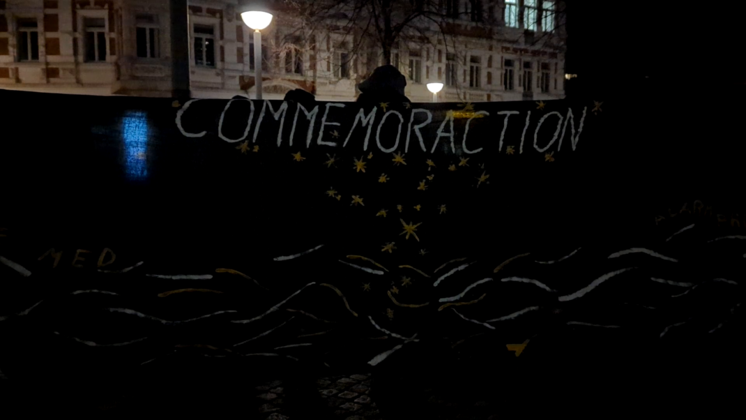 Gedenkveranstaltung.