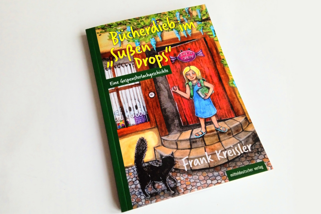 Buntes Buchcover mit Illustration.