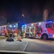Feuerwehr-Einsatz am Augustusplatz in der Nacht 15./16. Februar 2023. Foto: Gregor Wünsch