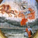 Deckengemälde, dieses zeigt die Himmelfahrt des Elia.