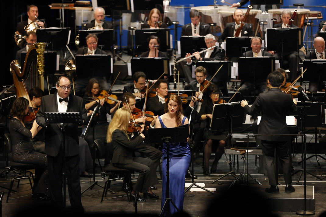 Orchester und Solisten der Musikalischen Komödie © Ida Zenna