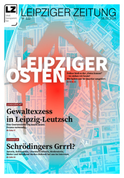 Cover Leipziger Zeitung Nr. 122, VÖ 08.03.2024. Foto: LZ