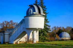Die Sternwarte „Juri Gagarin“ in Eilenburg. Foto: Rainer Weisflog