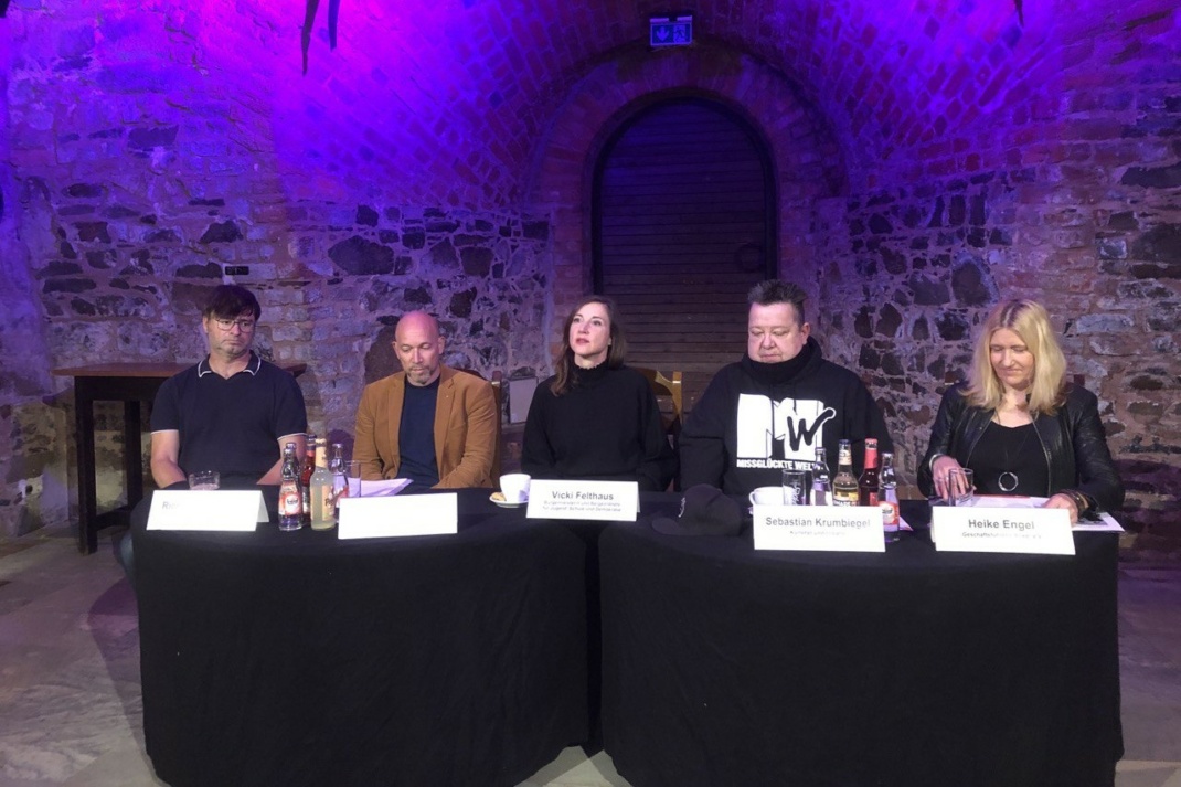 Pressekonferenz zum diesjährigen Courage-Festival. Foto: Katharina Subat