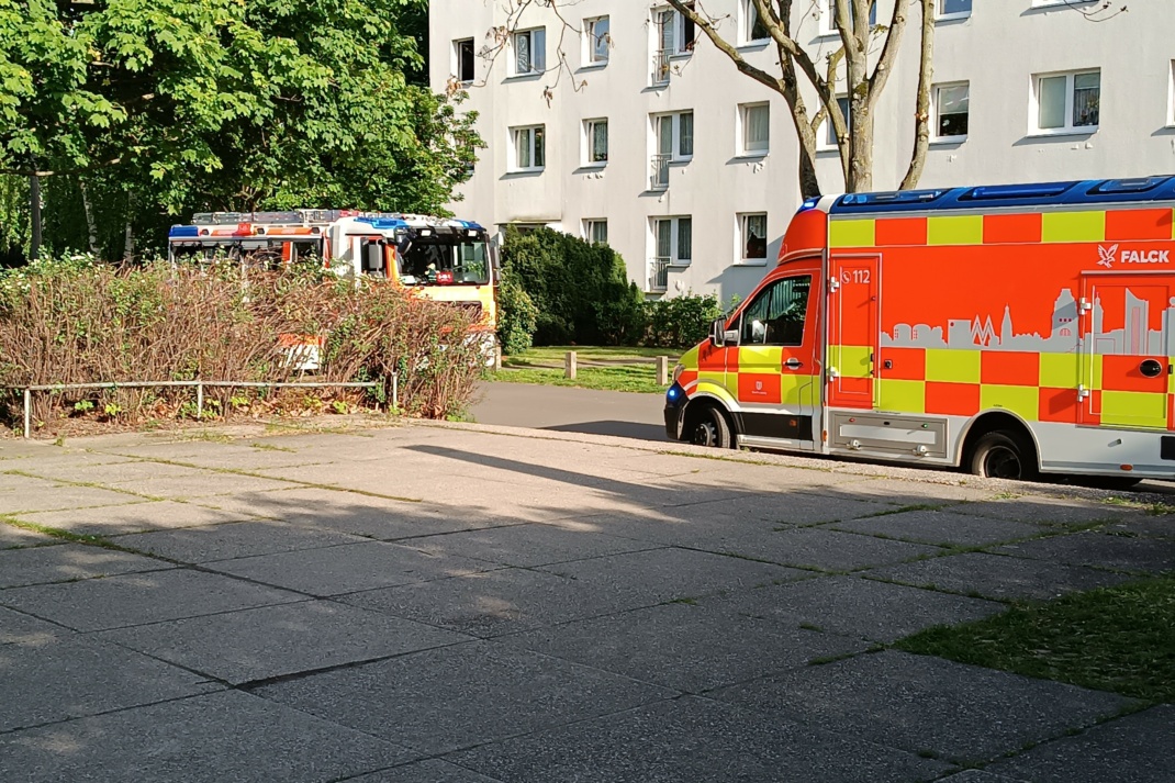 Einsatz in Grünau am 30. April 2024. Foto: Thomas Köhler