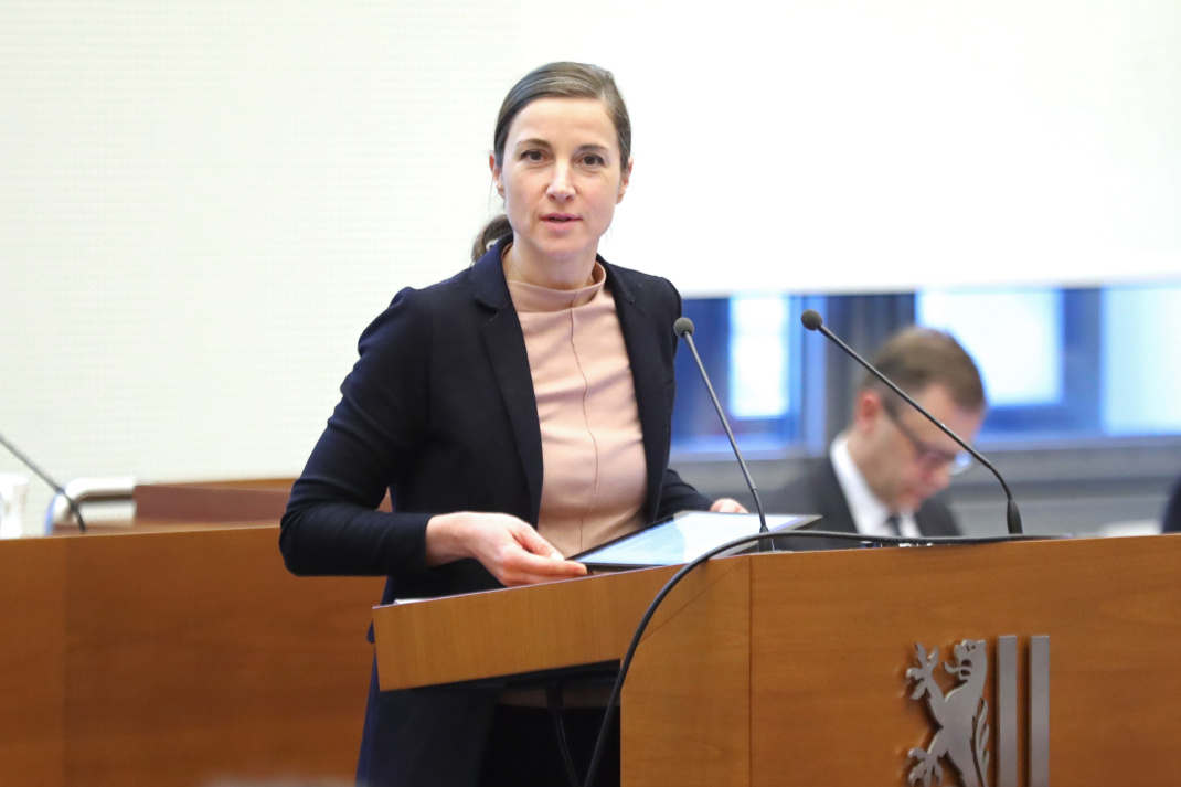 Vicki Felthaus im Stadtrat.