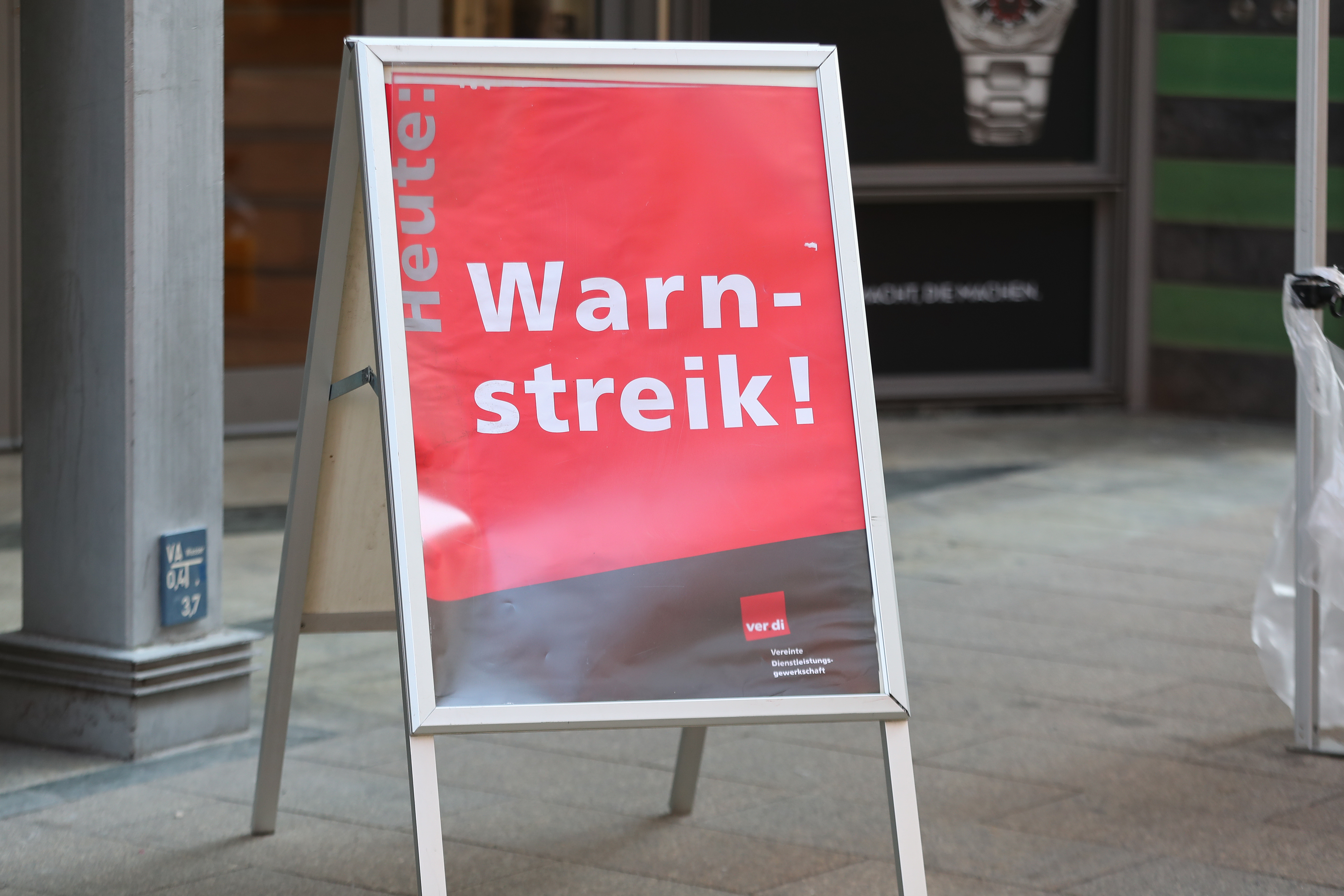 Symbolbild Warnstreik. Foto: Jan Kaefer