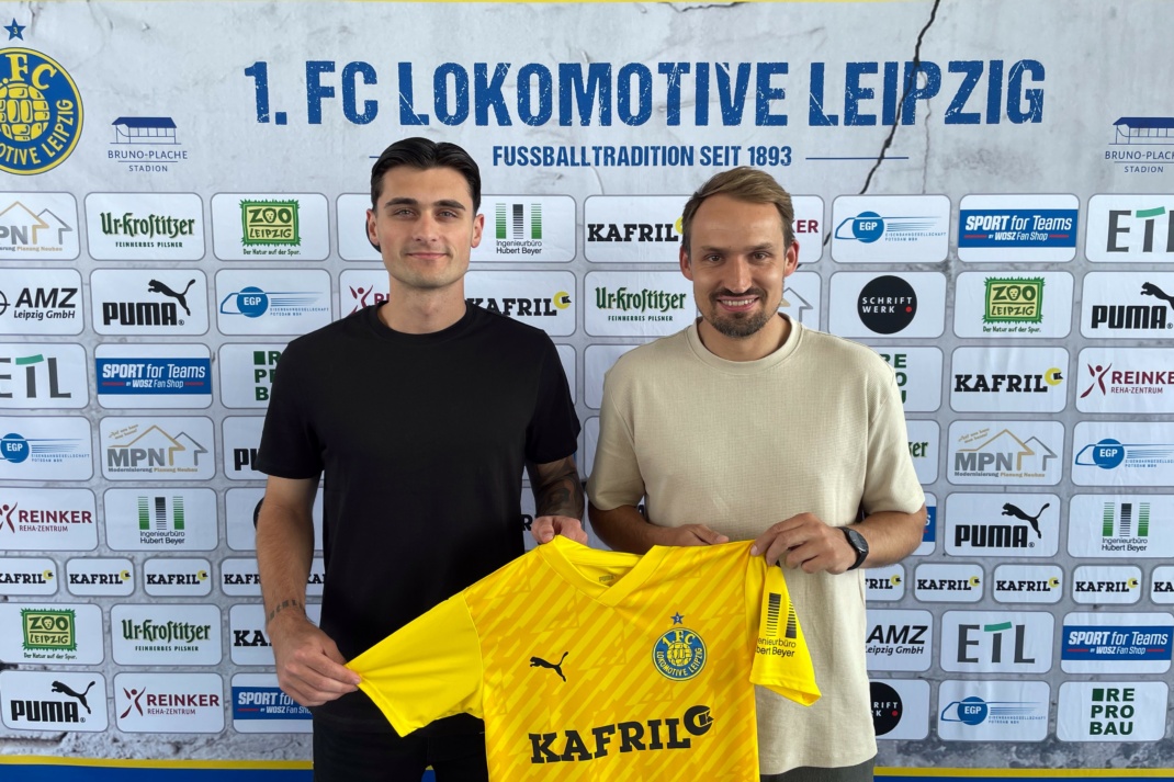 Adrian Kireski kommt zur Loksche. Quelle: Lok