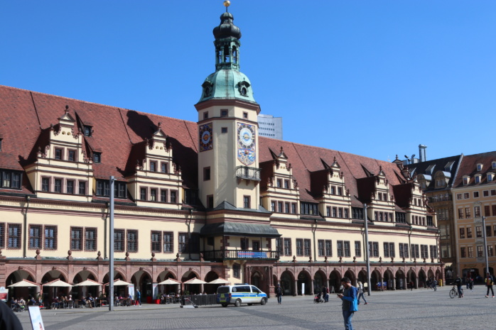 Ökumenischer Gottesdienst zum Leipziger Stadtfest auf dem Markt am ...