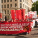 Bei der "Revolutionären 1. Mai-Demo" beteiligten sich rund 2 500 Menschen. Foto: Leon Eisfelder