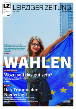 Das Cover Leipziger Zeitung Nr. 125, VÖ 31.05.2024. Foto: LZ