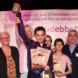 Gewinner beim Gaggaudebbchen 2024 mit "Dr Handschuhk": Juri Pöhland. Foto: Ralf Julke