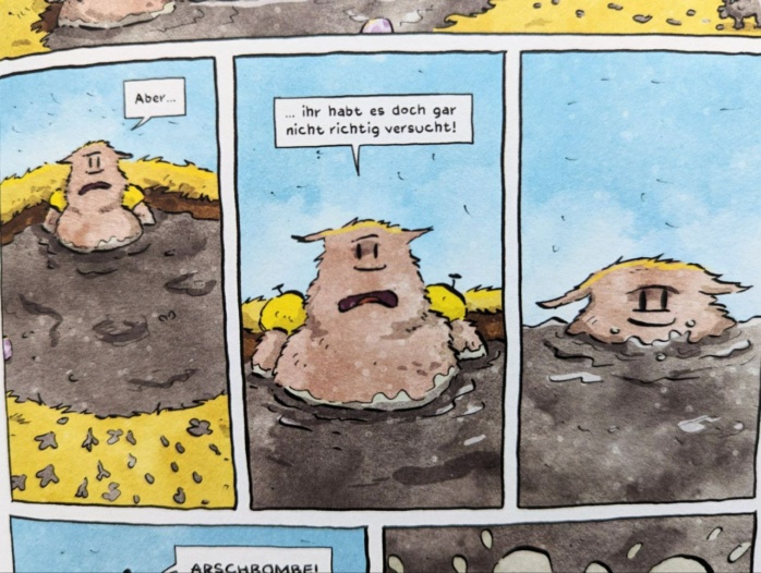 Wie soll man denn wissen, ob man ein Schlammbad mag, wenn man es gar nie richtig versucht hat? Foto: Yaro Allisat