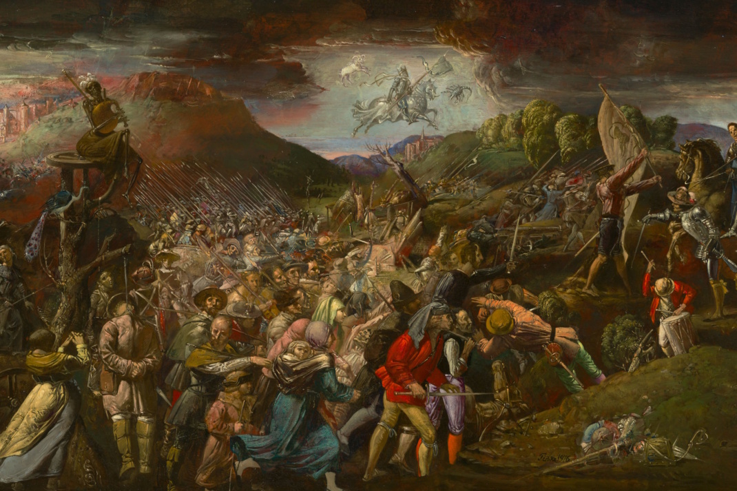 Gemälde von Tübke.